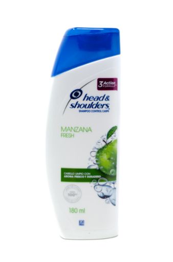 Imagen de SHAMPOO HEAD & SHOULDERS APPLE FRESH  180.00 ML