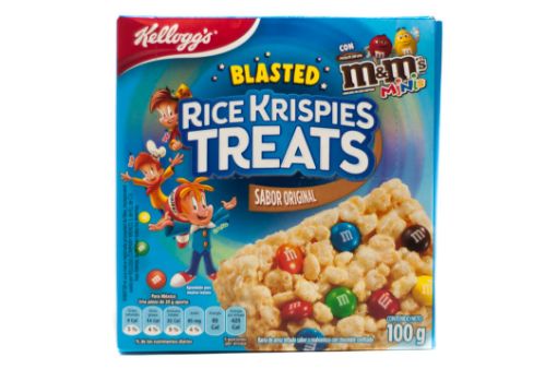 Imagen de BARRA DE CEREAL KELLOGGS RICE KRISPIES TREATS CON MYMS MINIS 100 g 