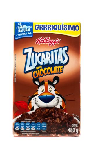 Imagen de CEREAL DE MAIZ KELLOGGS ZUCARITAS SABOR CHOCOLATE CAJA 480 G