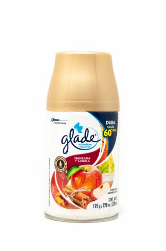 Imagen de REPUESTO AROMATIZANTE  GLADE AUTOMATICO MANZANA Y CANELA 270 ml 