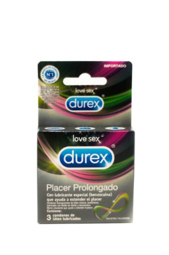 Imagen de PRESERVATIVO DUREX RETARDANTE 3 UND