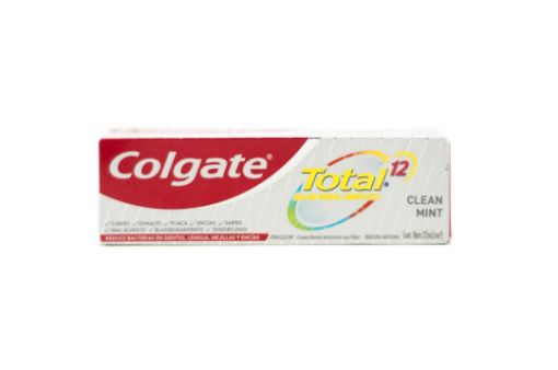 Imagen de CREMA DENTAL COLGATE TOTAL 12 CLEAN MINT 22 ml 