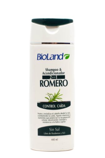 Imagen de SHAMPOO  BIOLAND 2 EN 1 ROMERO 440 ml 