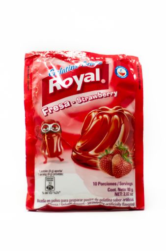 Imagen de GELATINA ROYAL SABOR FRESA 80.00 G