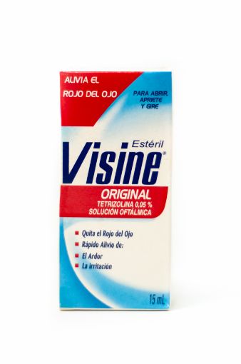 Imagen de GOTAS OFTALMICAS VISINE ORIGINAL 15 ml 