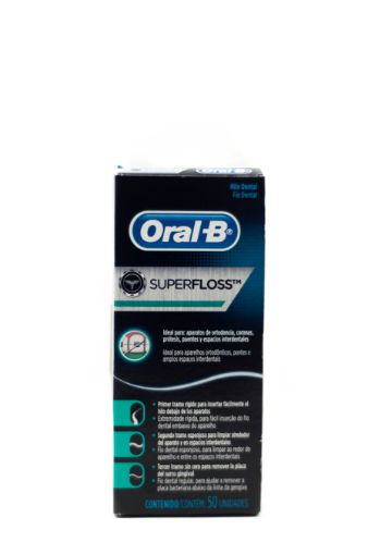 Imagen de HILO DENTAL ORAL-B SUPERFLOSS 1.00 UND