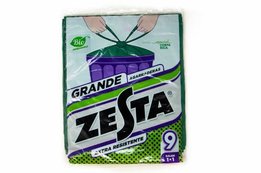 Imagen de BOLSA ZESTA PARA BASURA BIO GRANDE 9 UND