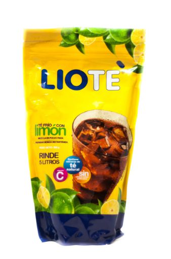 Imagen de BEBIDA LIOTÉ EN POLVO TÉ FRÍO CON LIMÓN 500.00 G