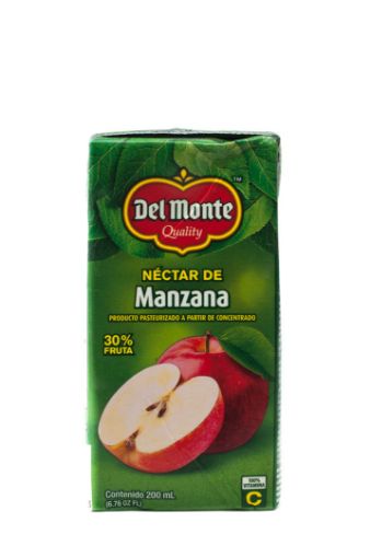 Imagen de BEBIDA DEL MONTE MANZANA 200.00 ML