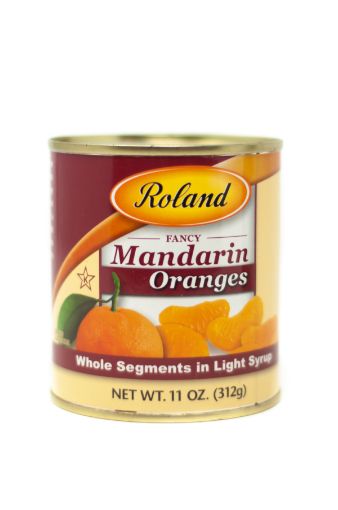 Imagen de NARANJA MANDARINA ROLAND SEGMENTOS LIGHT LATA 240 g 