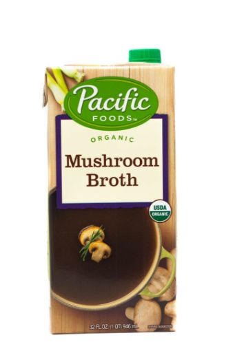 Imagen de CALDO PACIFIC DE HONGOS ORGANICO 946 ML