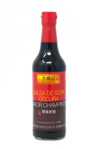 Imagen de SALSA DE SOYA LEE KUM KEE OSCURA SABOR CHAMPIÑON 500 g 