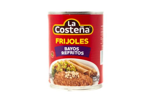 Imagen de FRIJOL LA COSTEÑA ENTERO BAYO REFRITOS LATA 