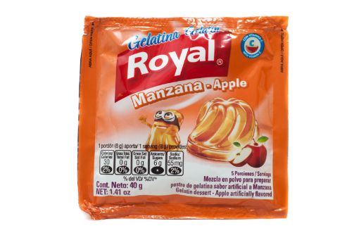 Imagen de GELATINA  ROYAL MANZANA 40,00 g 