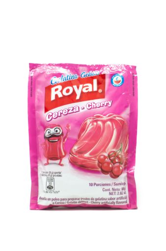 Imagen de GELATINA ROYAL SABOR CEREZA 80.00 G