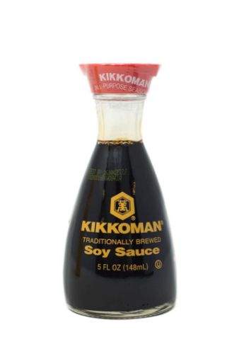 Imagen de SALSA DE SOYA  KIKKOMAN TRADICIONAL 148 ml 