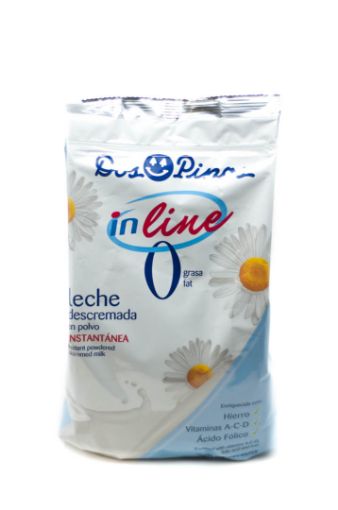 Imagen de LECHE EN POLVO DOS PINOS IN LINE 0% GRASA DESCREMADA 800 G