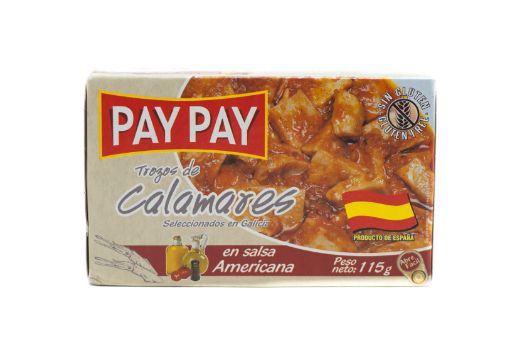 Imagen de TROZOS PAY PAY DE CALAMAR EN SALSA AMERICANA 72 und 