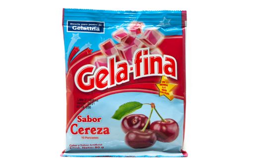 Imagen de GELATINA GELAFINA SABOR CEREZA 80 G