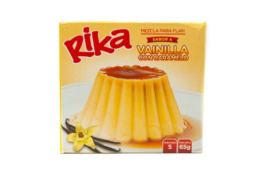 Imagen de FLAN RIKA SABOR VAINILLA CON CARAMELO 65 G