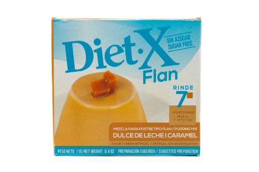 Imagen de FLAN DIET-X SIN AZUCAR SABOR DULCE DE LECHE/CARAMELO 11 G