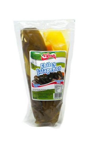 Imagen de CHILE VIENA JALAPEÑO DOYPACK TROZOS 250 G