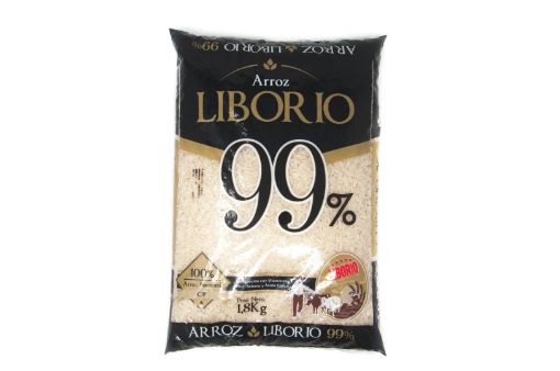 Imagen de ARROZ LIBORIO 99% GRANO ENTERO 1800 G