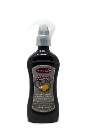 Imagen de SPRAY EASYGROOM CONTROL DE PULGAS CON MADERO NEGRO Y HOMBRE GRANDE 240.00 ML