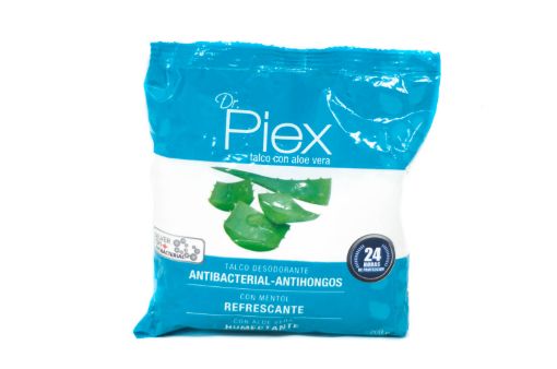 Imagen de TALCOS DR.PIEX ANTIBACTERIAL CON ALOE BOLSA 200 G