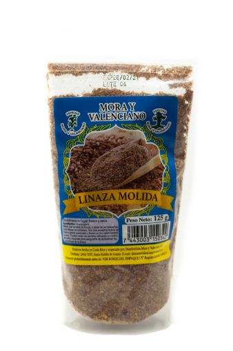 Imagen de LINAZA MOLIDA MORA & VALENCIANO DOY PACK 125 G