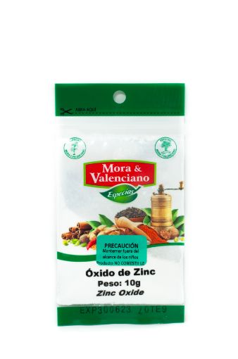 Imagen de OXIDO DE ZINC MORA & VALENCIANO 10 G