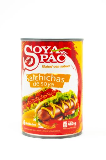 Imagen de SALCHICHAS SOYA PAC DE SOYA LATA 6 UND 