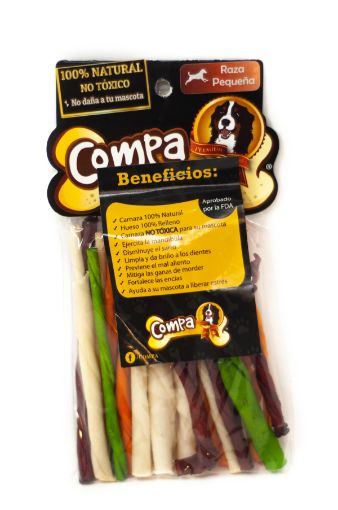 Imagen de SNACK PARA PERRO COMPA FIESTA 100 G