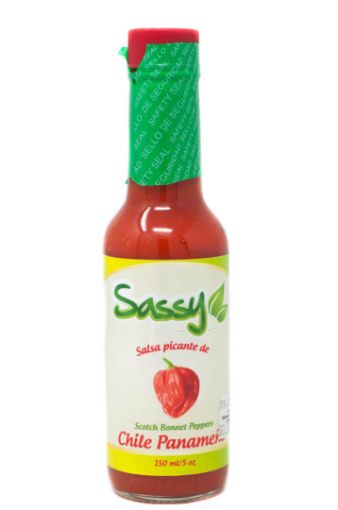 Imagen de SALSA PICANTE SASSY DE CHILE PANAMEÑO 150.00 ML