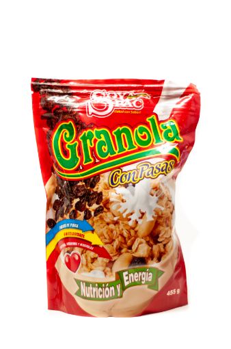 Imagen de GRANOLA SOYA PACK CON PASAS DOYPACK 455 G