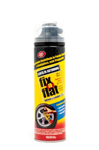 Imagen de REPARADOR DE LLANTAS FIX A FLAT INFLADOR Y SELLADOR 453 G