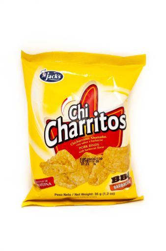 Imagen de CHICHARRONES AHUMADOS JACK'S CHICHARRITOS BBQ 35.00 G