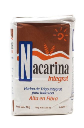 Imagen de HARINA DE TRIGO INTEGRAL NACARINA ALTA EN FIBRA  1000.00 UND