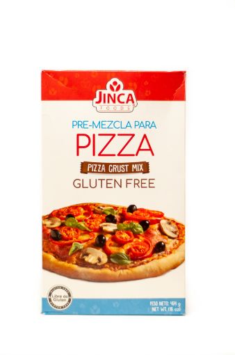 Imagen de MEZCLA JINCA FOODS PARA PIZZA SIN GLÚTEN  454.00 G