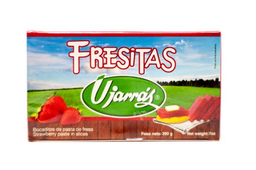 Imagen de BOCADITOS UJARRÁS DE MERMELADA DE FRESA 200.00 G