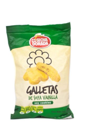 Imagen de GALLETAS COSECHA DORADA DE SOYA VAINILLA  230.00 G