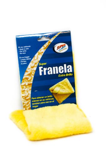 Imagen de FRANELA SUPER JAM EXTRA BRILLO PARA AUTO  1.00 UND