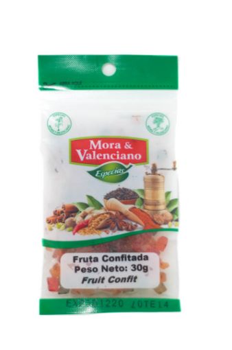 Imagen de FRUTA CONFITADA MORA & VALENCIANO 30 G