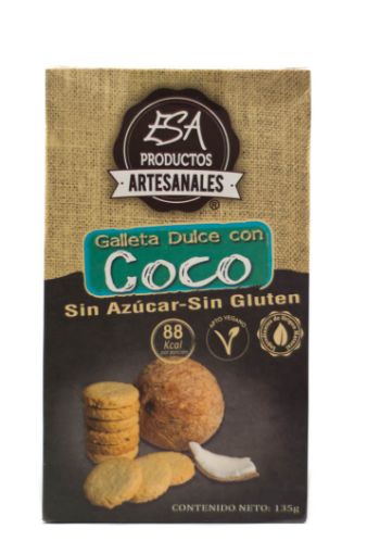 Imagen de GALLETA ESA ARTESANALES CON COCO 135 G