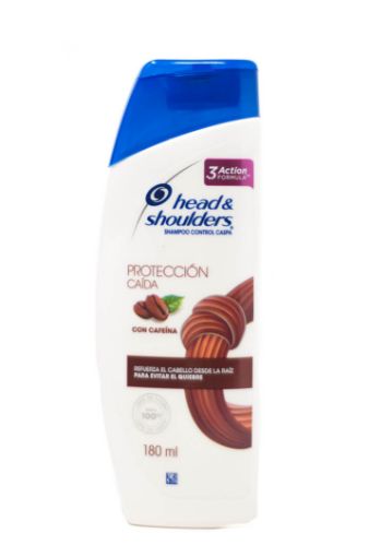 Imagen de SHAMPOO HEAD & SHOULDERS PROTECCION CAÍDA 180.00 ML