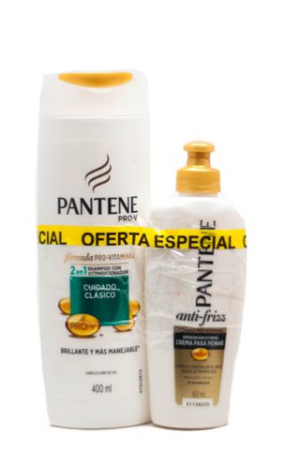 Imagen de SHAMPOO PANTENE 2 EN 1 CUIDADO CLASICO 400 ml