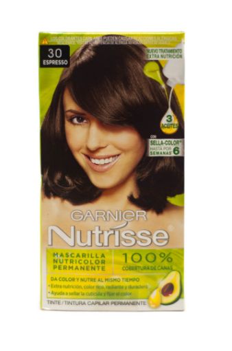 Imagen de TINTE PARA CABELLO GARNIER NUTRISSE ESPRESSO 30 1.00 UND