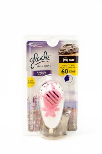 Imagen de AROMATIZANTE GLADE PARA AUTO AROMA LAVANDA MARINA 7.00 ML