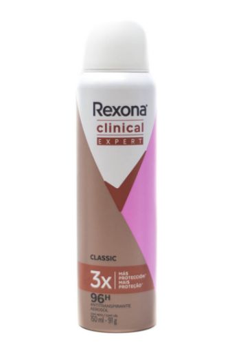 Imagen de DESODORANTE REXONA CLINICAL EXPERT CLASSIC PARA MUJER EN AEROSOL 150 ML