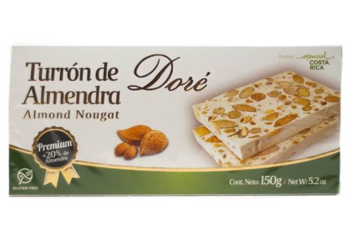 Imagen de TURRÓN DE ALMENDRA DORE 150 G 